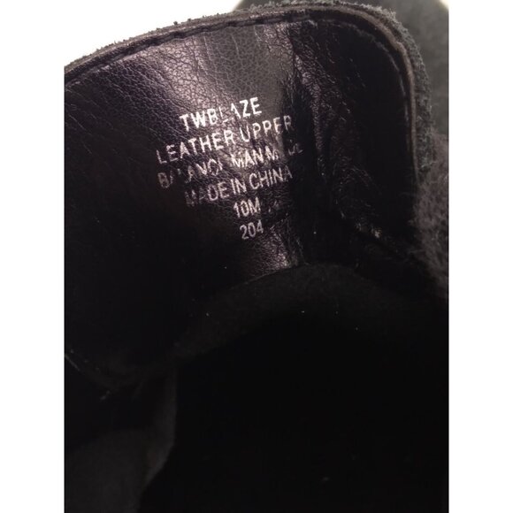 Tommy Hilfiger Blaze Black Suede Chukka Boots Womens Size US 10 M READ - Picture 9 of 16